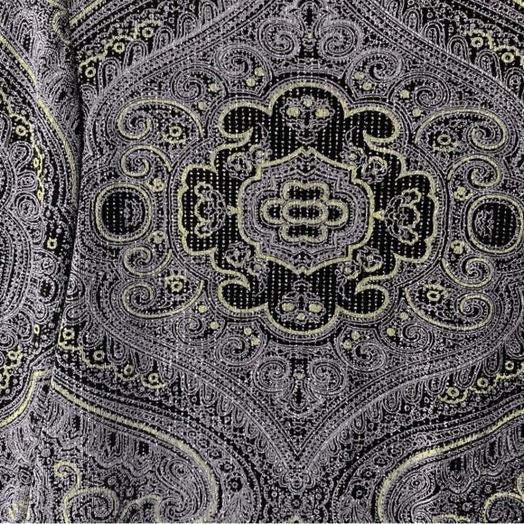 Alex Evenings Floral Sparkle Dress 2 Piece Purple Gown Sz 10 Mother Of The Bride - Picture 14 of 15